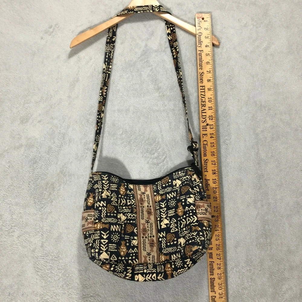 Boho Hobo Bag Aztec‎ Print Shoulder Bag Quilted Purse Naples Bag Co.